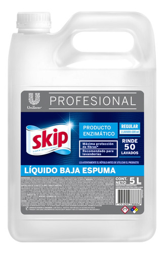 Jabón Liquido Skip Bidón X 5 Litros