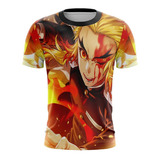 Playera Sublimada Rengoku D2 Demon Slayer