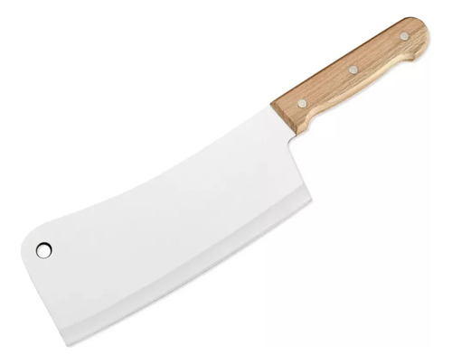 Cuchillo Hacha Machete De Cocina Color Acero