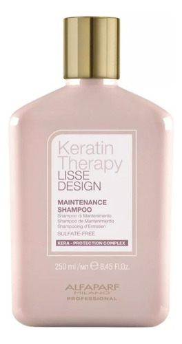  Shampoo Mantenimiento Keratin Therapy 250 Ml Alfaparf