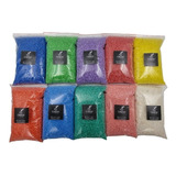 Pack 10 Cuarzo Granulado Colores 1kg C/u