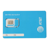 Chip Att Para Cualquier Telefono Celular 3g 4g Lada 444