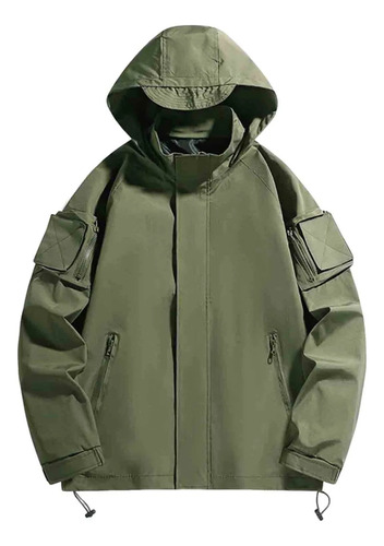 Chaqueta En Forma De B Para Hombre, Casual, De Forro Polar,