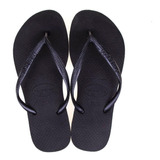 Ojotas Chancletas Havaianas Brasil Slim Mujer Clasicas Goma Caucho Playa Pileta Livianas Colores Rosa Blanco Negro