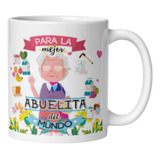 Mug Taza Pocillo Regalo Café Feliz Dia Abuela