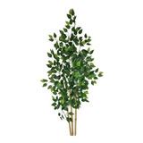 Planta Artificial Árvore Bambu 1,60m Real Toque 3 Hastes