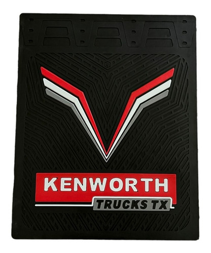 Loderas Para Camion Kenworth 3v Negro 24x30 Pulgadas (par)