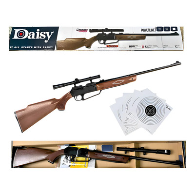 Rifle 880 Gamo Daisy 4.5mm Con Mira 4x15 Xchws P Marrón Oscuro 45 Mm | Envío gratis
