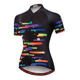 Playera De Ciclismo Mujer Summer Mtb Bike Jersey