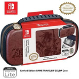 Estojo Case Deluxe Travel Nintendo Switch Lite Oficial Zelda