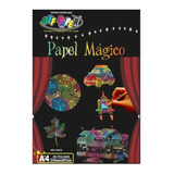 10 Kit Papel Mágico Magic Paper Colorir Terapia 5 Folhas 