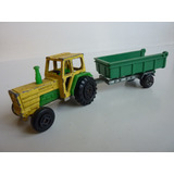 Tracteur Majorette N°208 Tractor Con Trailer N°316