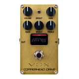 Pedal Valvenergy Copperhead Overdrive Distortion - Vox Ve-cd
