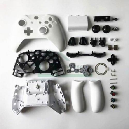 Carcaça Branco Completa P\ Controle Xbox One S Ou Slim Ou X