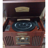 Vitrola Retro Teag Nostalgia Gf 290 Radio Am/fm Cd