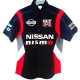 Camisa Nissan Nismo Escuderia Autos Maxxis Lth Pirelli Bca