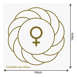 Placa Radiônica Turbilhão Com Vênus