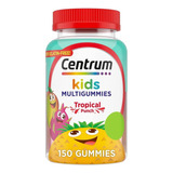 Centrum Kids Multigummies Americano 150 Gomitas Vitaminas Para Niños #1 * Sabor Frutas