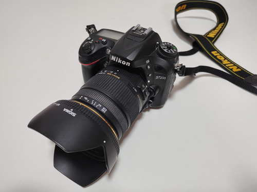  Nikon D7200 Dslr Color  Negro + Lente Sigma 17-50mm F2.8