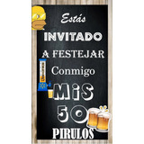 Vídeo Invitación Adultos Fiesta Cerveza Hombres Mujer