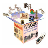 Pacote + De 55000 Arquivos Digitais Para /corte Laser E Cnc