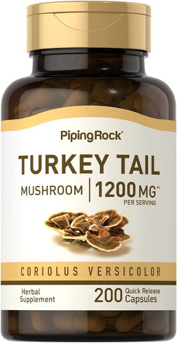 Cola D Pavo Turkey Tail 200 Cap - Unidad a $695