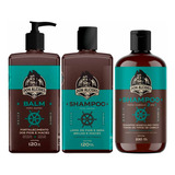 Kit Balm Shampoo E Shampoo 2 Em 1 Calico Jack Don Alcides