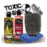 Toxic Shine | Kit Combo Lavado | Básico #01 | Shampoo + Cera