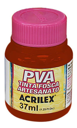 Tinta Pva Fosca Acrilex 37ml Para Artesanato Cores Diversas