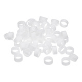 Anillos Bandas De Gomas De Silicona 10mm Dia. Blanca 200uds