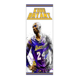 Adesivo De Porta Kobe Bryant Basquete Nba Lakers (cod.kb1)