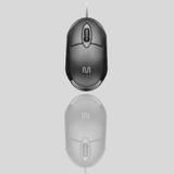 Mouse Com Fio Convencional Modelo Office Mo300 Cor Preto