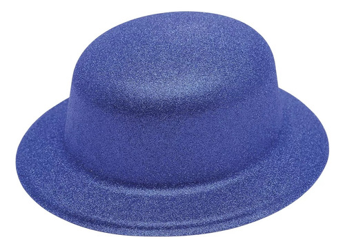 Sombrero Gorro Bombin Glitter Givre Cotillon Carioca