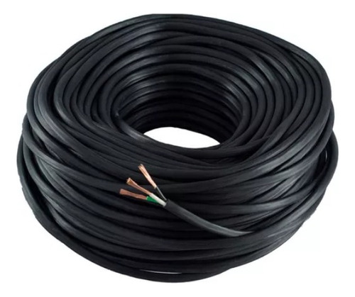 Cable Electrico Uso Rudo Rollo 70 Mts 3 X 10 Awg Keer  