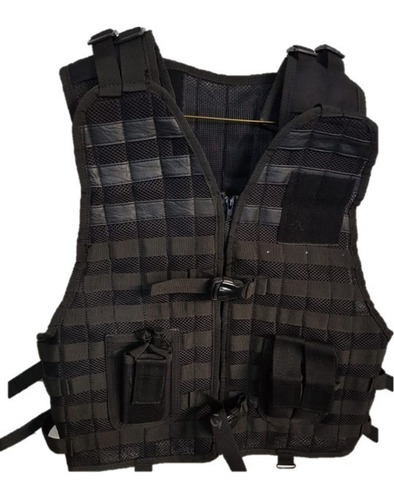 Chaleco Tactico Federal Molle Con Accesorios Fijos