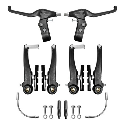 Juego Completo De Frenos V-brake Bicicleta Acero Plastificad | MercadoLibre