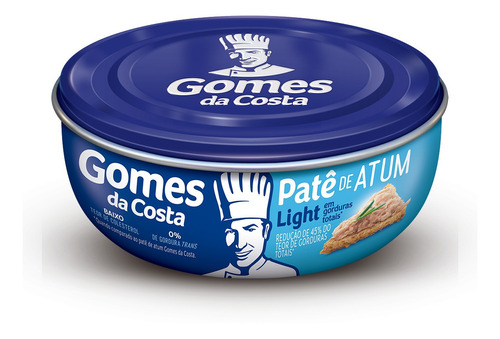 Patê De Atum Light Gomes Da Costa Lata 150g