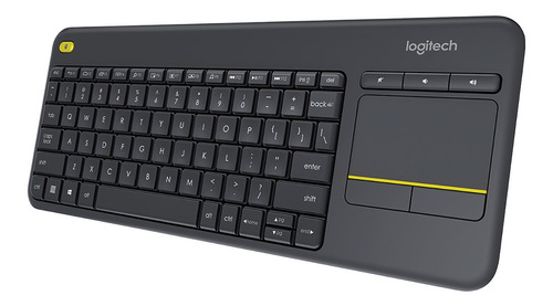 Teclado Inalámbrico Con Touchpad K400 Plus Logitech Usb