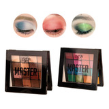 Paleta Sombra Ojos Master Brillosas Mate City Girl