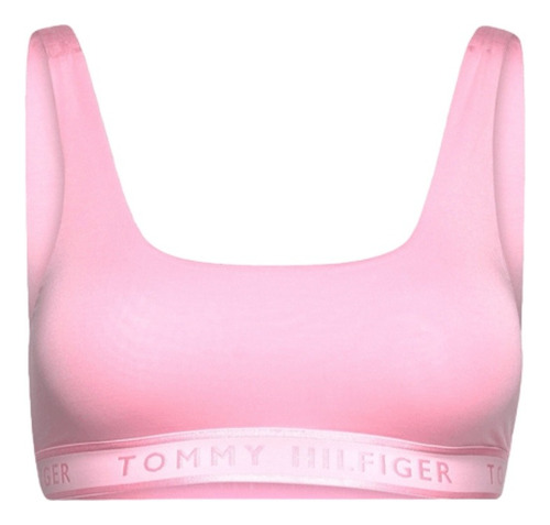 Top Tommy Hilfiger Rosa De Modal Original Y Nuevo 