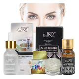 Kit Removedor+ Primer+ Super Bonder Extensiones Pestañas 