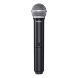 Transmissor Portátil Shure Blx2/b58 Black Blx2 Com Cápsula Beta58a