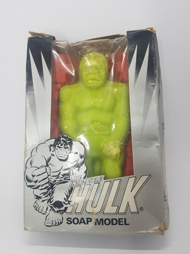 Antigo Sabonete Do Hulk Soap Model Incrível Marvel 1979 Old