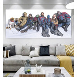 Canvas Premium Guardianes Galaxia Avengers 120x50cm