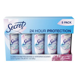 Paquete De 2 Desodorante  Secret Fresh Secret Invisible Soli