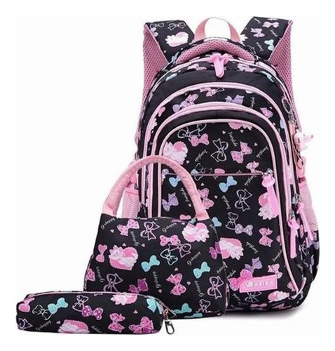 Mochila Escolar Grande For Niñas De 3-6 Grados Kawaii