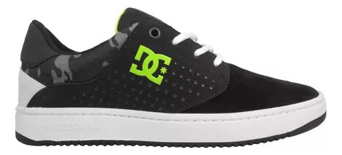 Zapatillas Dc Shoes Modelo Plaza Tc Ss Negro Gris Camo Verde