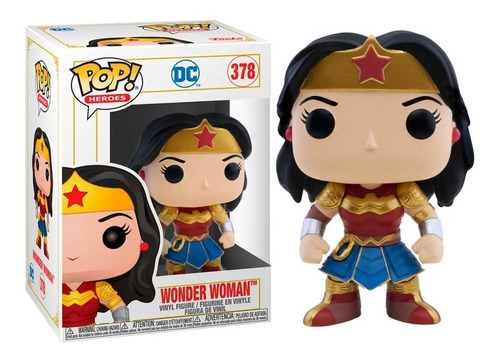 Wonder Woman Funko Pop Dc Mujer Maravilla (378)  ¡ En Stock!
