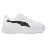 Tenis Puma Karmen L Mujer White/black 