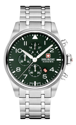 Reloj Swiss Military Smwgi0000404 Para Hombre Cronografo